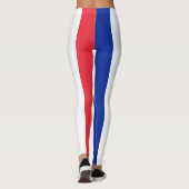 Vlag van Frankrijk Leggings (Achterkant)