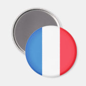 Vlag van Frankrijk Magneet (Voorkant / Achterkant)