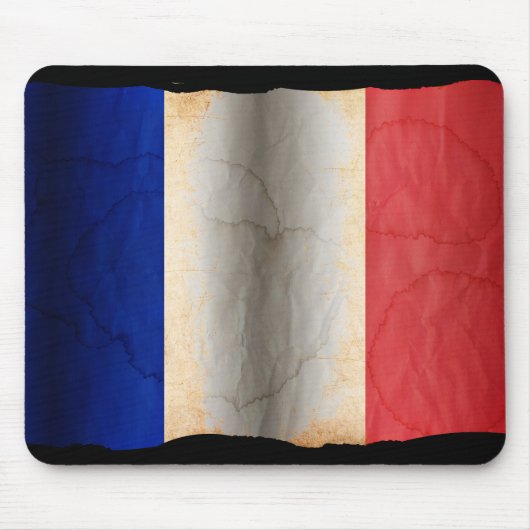 Vlag van Frankrijk Muismat (Voorkant)