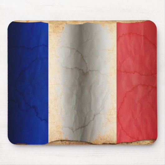 Vlag van Frankrijk muismat (Voorkant)