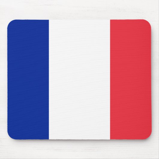 Vlag van Frankrijk Muismat (Voorkant)