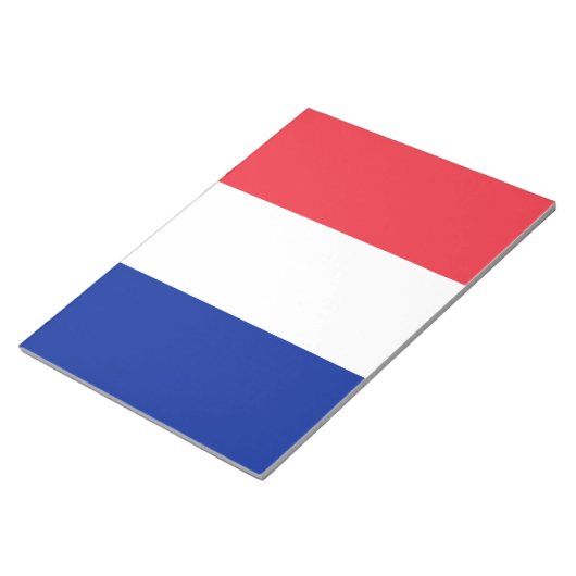 Vlag van Frankrijk Notitieblok (Schuin)