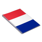 Vlag van Frankrijk Notitieboek (Rechterzijde)