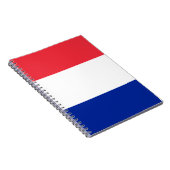 Vlag van Frankrijk Notitieboek (Rechterzijde)