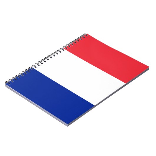 Vlag van Frankrijk Notitieboek (Linkerzijde)