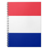 Vlag van Frankrijk Notitieboek (Voorkant)