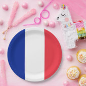 Vlag van Frankrijk Papieren Bordje (Feest)