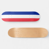 Vlag van Frankrijk Persoonlijk Skateboard (Horizontaal)
