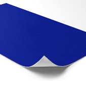 Vlag van Frankrijk Poster (Hoek)