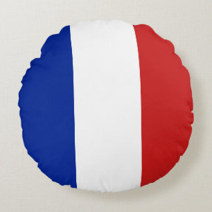 Vlag van Frankrijk Rond Kussen