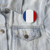 Vlag van Frankrijk Ronde Button 5,7 Cm (In situ)