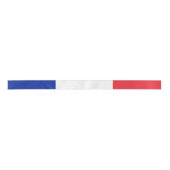 Vlag van Frankrijk Satijnen Lint (Voorkant)