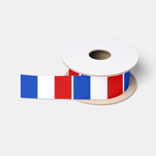 Vlag van Frankrijk Satijnen Lint (Spoel)