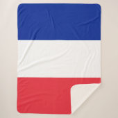 Vlag van Frankrijk Sherpa Deken (Voorkant)