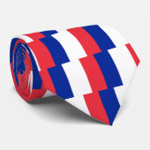 Vlag van Frankrijk Stropdas (Opgerold)