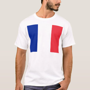 Vlag van Frankrijk T-shirt