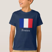 Vlag van Frankrijk T-shirt (Voorkant)