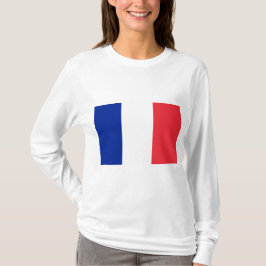 Vlag van Frankrijk T-shirt