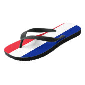 Vlag van Frankrijk Teenslippers (Schuin)