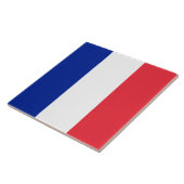 Vlag van Frankrijk Tegeltje (Zijkant)