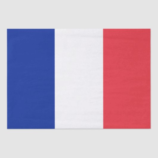 Vlag van Frankrijk Tissuepapier (Voorkant)