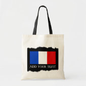 Vlag van Frankrijk Tote Bag (Voorkant)