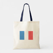 Vlag van Frankrijk Tote Bag (Achterkant)