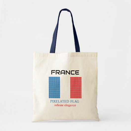 Vlag van Frankrijk Tote Bag (Voorkant)