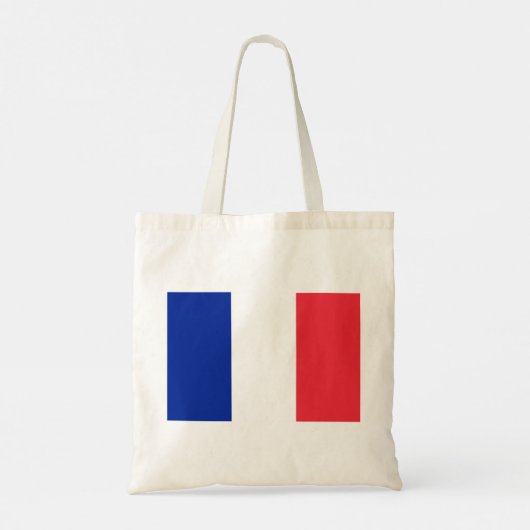 Vlag van Frankrijk Tote Bag (Achterkant)