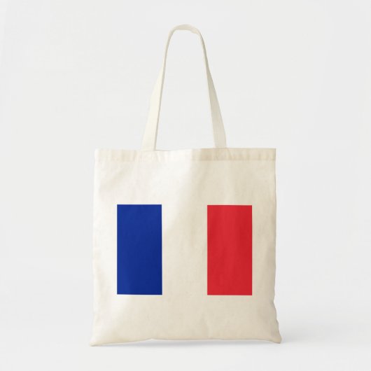 Vlag van Frankrijk Tote Bag (Voorkant)