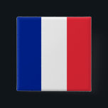 Vlag van Frankrijk, Tricolor National Flag Vierkante Button 5,1 Cm<br><div class="desc">Vlag van Frankrijk, Tricolor National Flag. De nationale vlag van Frankrijk is een driekleurige vlag met drie verticale banden gekleurd blauw (heisblauw), wit en rood. Het staat voor Engelstaligen bekend als de Franse Tricolor of gewoon de Tricolor. U kunt het ontwerp verder personaliseren als u, zoals door jouw naam of...</div>