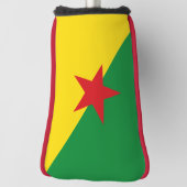 Vlag van Frans-Guyana Golfheadcover (Draai 90)