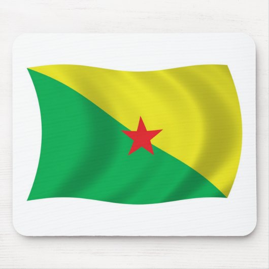 Vlag van Frans-Guyana Muismat (Voorkant)