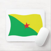 Vlag van Frans-Guyana Muismat (Met muis)