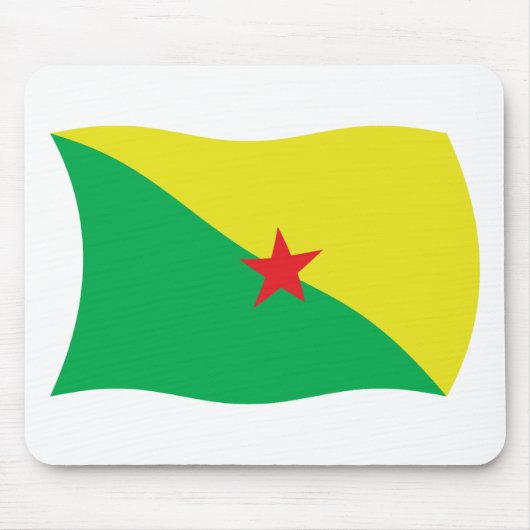 Vlag van Frans-Guyana Muismat (Voorkant)