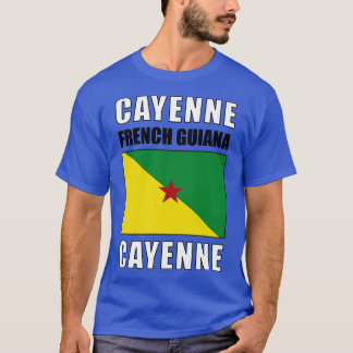 Vlag van Frans-Guyana T-shirt