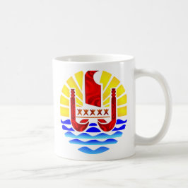 Vlag van Frans-Polynesië Koffiemok