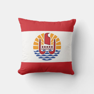 Vlag van Frans-Polynesië Kussen