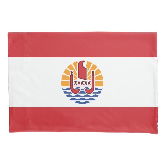 Vlag van Frans-Polynesië Kussensloop (Voorkant)