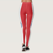 Vlag van Frans-Polynesië Leggings (Achterkant)