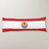 Vlag van Frans-Polynesië Lichaamskussen (Achterkant)