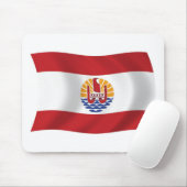 Vlag van Frans-Polynesië Muismat (Met muis)