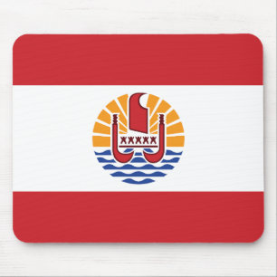 Vlag van Frans-Polynesië Muismat