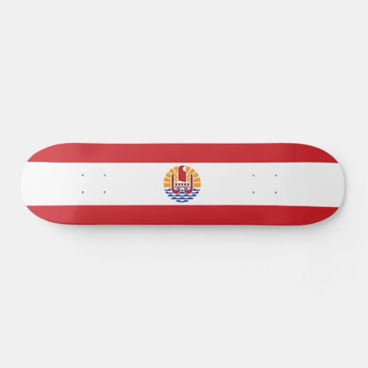 Vlag van Frans-Polynesië Persoonlijk Skateboard (Horizontaal)