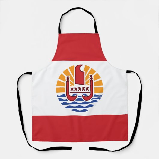 Vlag van Frans-Polynesië Schort (Voorkant)