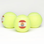 Vlag van Frans-Polynesië Tennisballen (Multi)