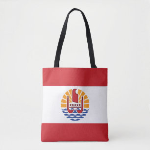 Vlag van Frans-Polynesië Tote Bag