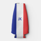 Vlag van Frans Tricolore Flesjeskoeler (Voorkant)