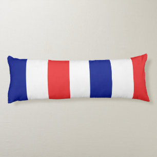 Vlag van Frans Tricolore Lichaamskussen