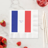 Vlag van Frans Tricolore Servetten (Insitu)